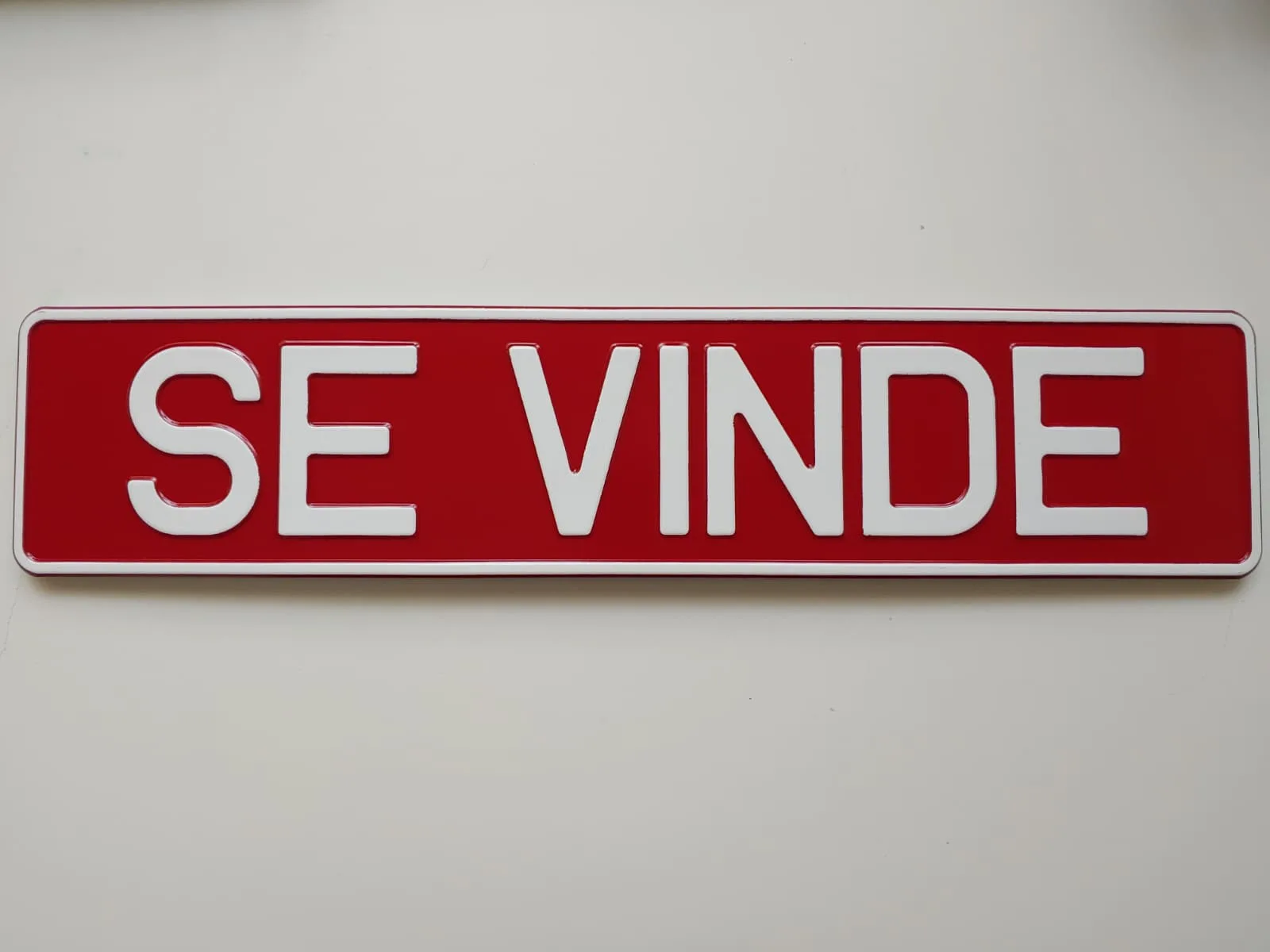 Plăcuță Auto Personalizată „SE VINDE” - imagine 3