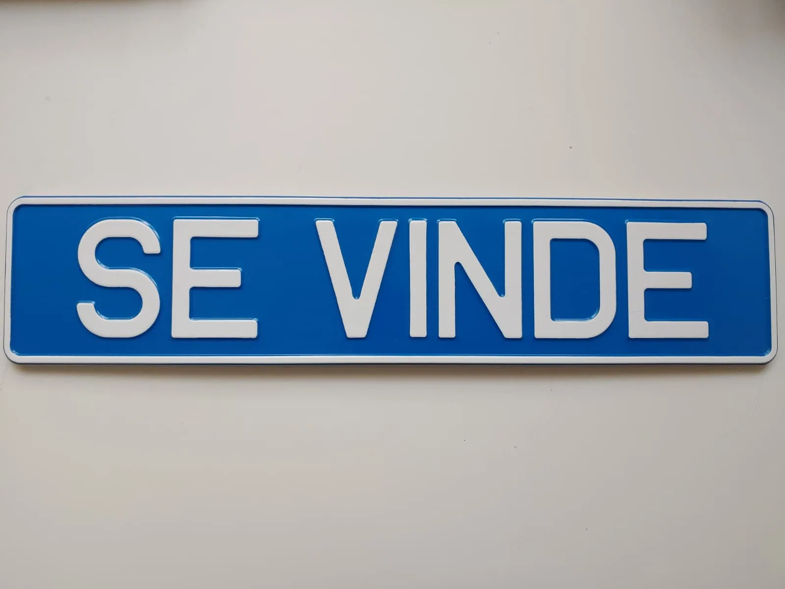 Plăcuță Auto Personalizată „SE VINDE” - imagine 2