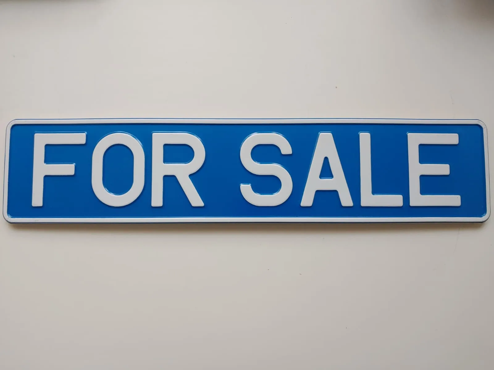 Plăcuță Auto Personalizată „FOR SALE” - imagine 3